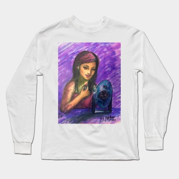 Vanity Long Sleeve T-Shirt by JedethDT